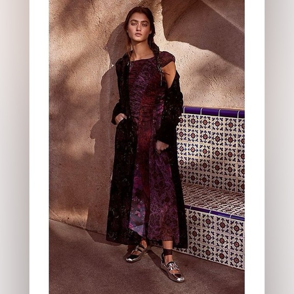 NWT Heart to Heart Free People MIDI Dress - Picture 2 of 4